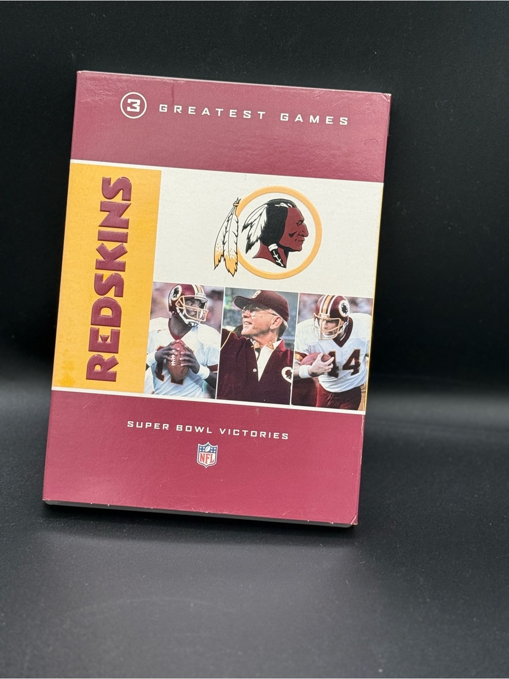NFL Redskins Collector DVD Set Washington Redskins 3 Greatest Super Bowl